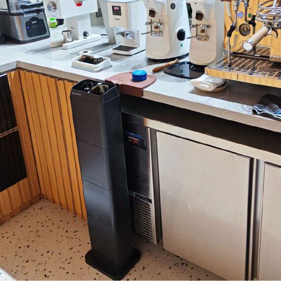 Lehehe Standing Автоматический очиститель холдера напольный, фото , изображение 3