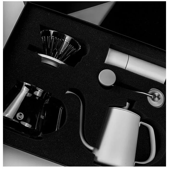 Timemore C3s Pour Over Set Fish 03 набор для заваривания кофе белый, фото , изображение 8