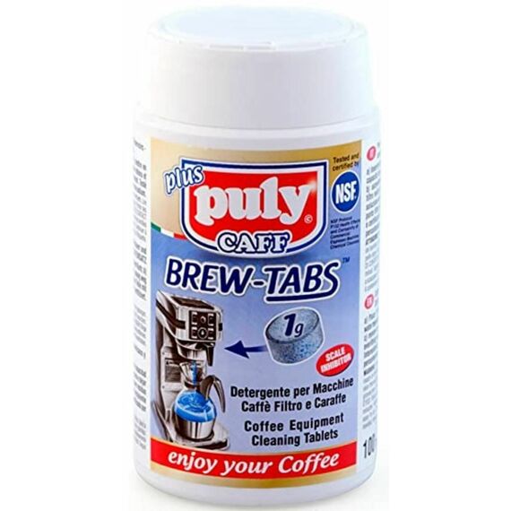 PULY CAFF Plus Brew Tabs Таблетки для очистки капельных кофемашин 1 г 100 шт, фото 