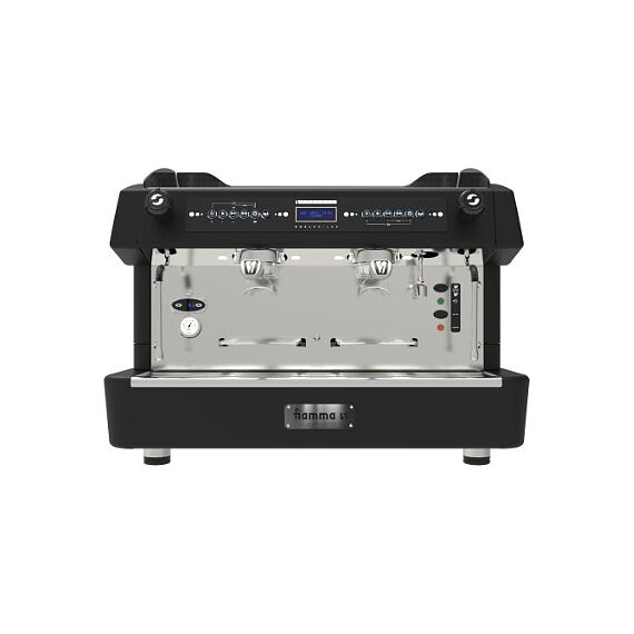 Fiamma Compass 2 DB TC рожковая кофемашина автомат 2 высокие группы черная, фото , изображение 2