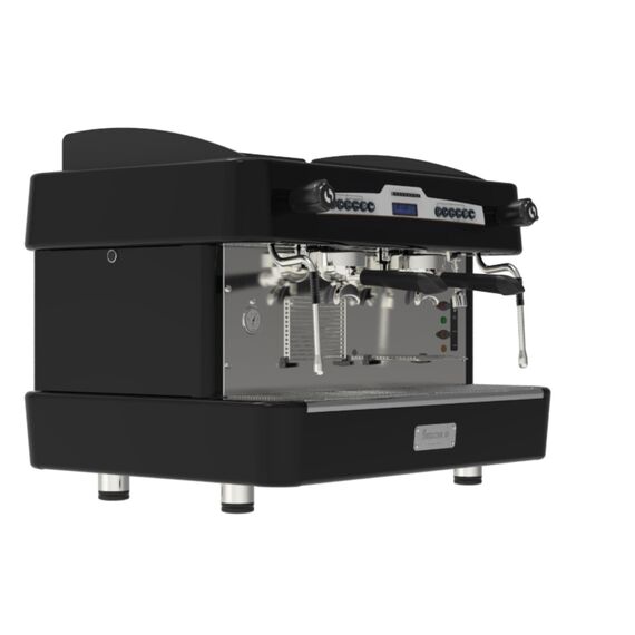Fiamma Quadrant 2 DSP TC Рожковая кофемашина автомат 2 высокие группы черная, фото , изображение 5