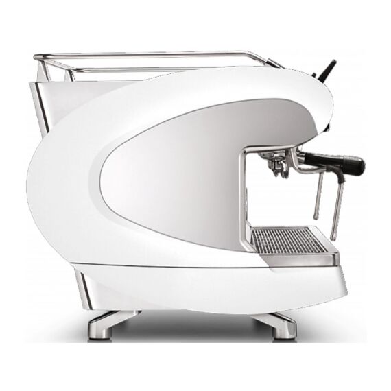 Nuova Simonelli Aurelia Wave 2Gr V 220V white+high groups+LED, кофемашина автомат, высокие группы, LED подсветка, белая, фото , изображение 2