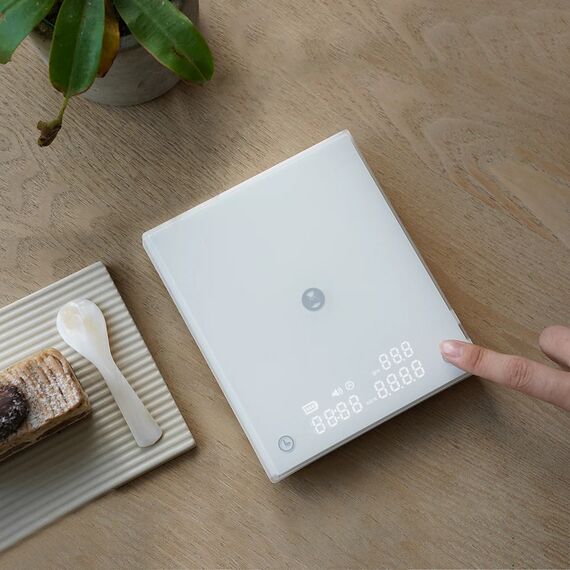 Timemore Black Mirror Basic 2 Весы для кофе белые, фото , изображение 2