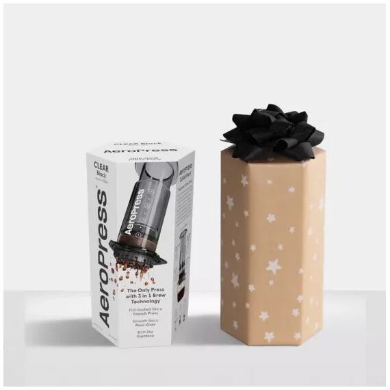 AeroPress Clear Кофеварка ручная черная, фото , изображение 4