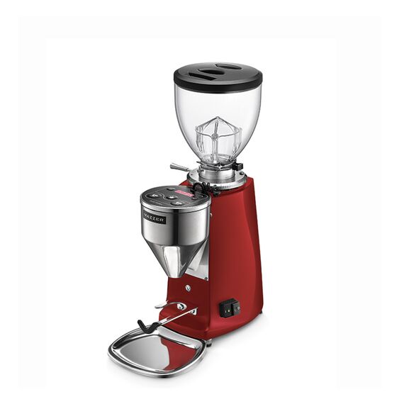 Mazzer Mini Electronic A Кофемолка для эспрессо красная, фото 