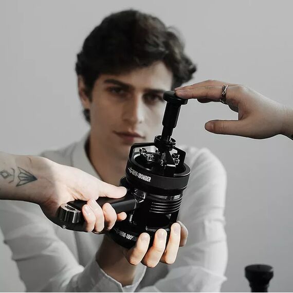 MHW-3BOMBER Yu Series Cyclone Gravity Разравниватель WDT 58.35 мм игольчатый черный, фото , изображение 8