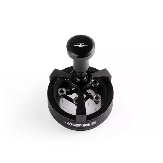 MHW-3BOMBER Yu Series Cyclone Gravity Разравниватель WDT 58.35 мм игольчатый черный, фото , изображение 3