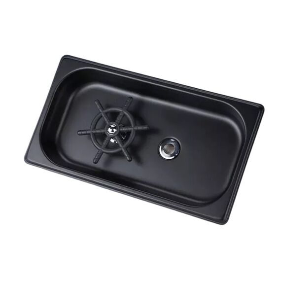 AnyBar Встраиваемая мойка для питчеров 325x175 мм с каплесборником черный, фото , изображение 3