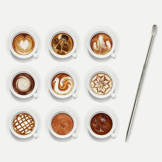 CoffeeTools Карандаш бариста для Латте Арта, фото , изображение 12