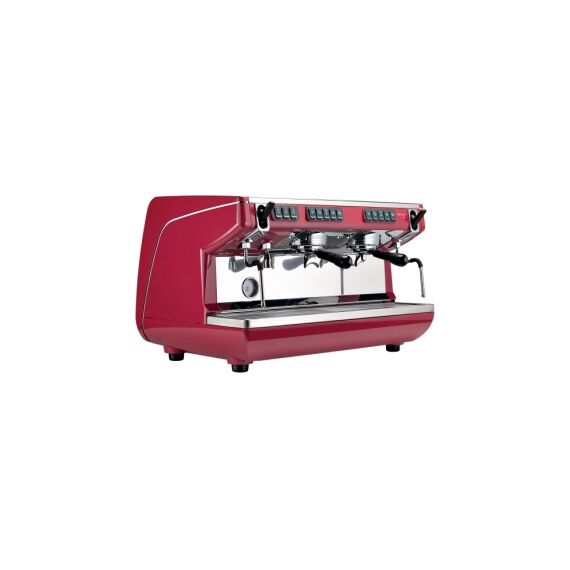 Nuova Simonelli Appia Life 2gr V 220V red economizer high groups, кофемашина автомат, 2 высокие группы, экономайзер красная, фото 