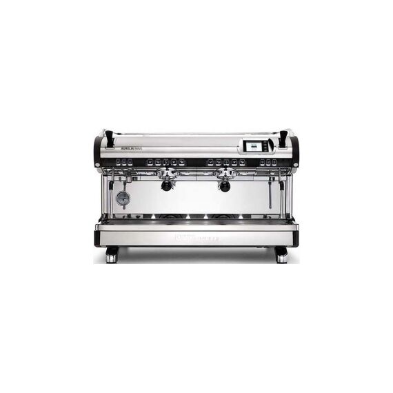 Nuova Simonelli Aurelia Wave 2Gr V 220V black+high groups+LED, кофемашина автомат, высокие группы, LED подсветка, черная, фото 