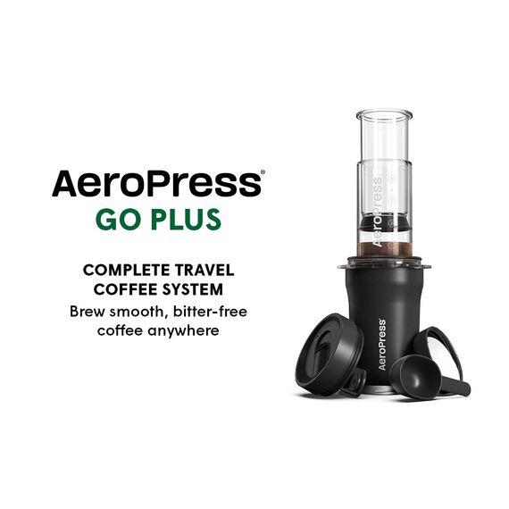 AeroPress Go Plus Кофеварка ручная портативная черная, фото , изображение 8