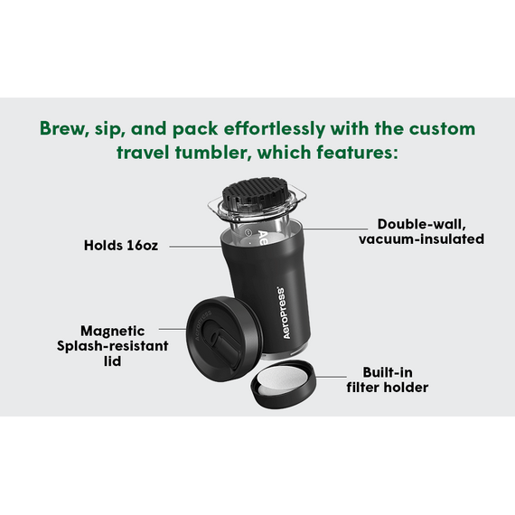 AeroPress Go Plus Кофеварка ручная портативная кремовая, фото , изображение 11 AeroPress Go Plus Кофеварка ручная портативная кремовая, фото , изображение 11