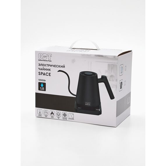 Coffee & Barista Tools SPACE Электрочайник 1 л белый, фото , изображение 18
