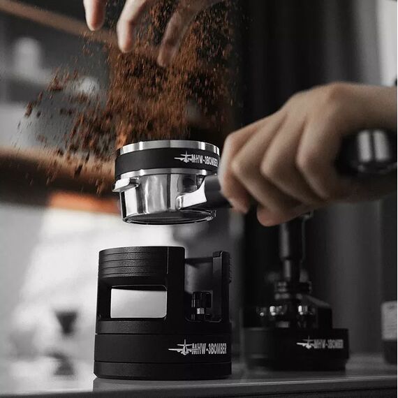 MHW-3BOMBER Yu Series Подставка для портафильтра черная, фото , изображение 2