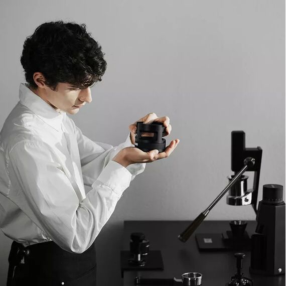 MHW-3BOMBER Yu Series Подставка для портафильтра черная, фото , изображение 4