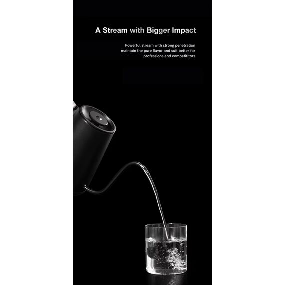 Timemore Fish Smart Pro Электрочайник 900 мл чёрный для правой руки, фото , изображение 21