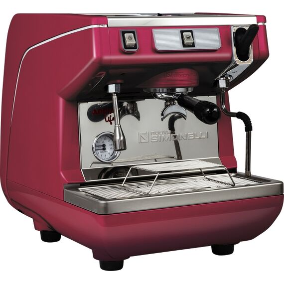Nuova Simonelli Appia Life 1Gr S 220V red+high groups Кофемашина полуавтомат с 1 высокой группой красная, фото , изображение 2