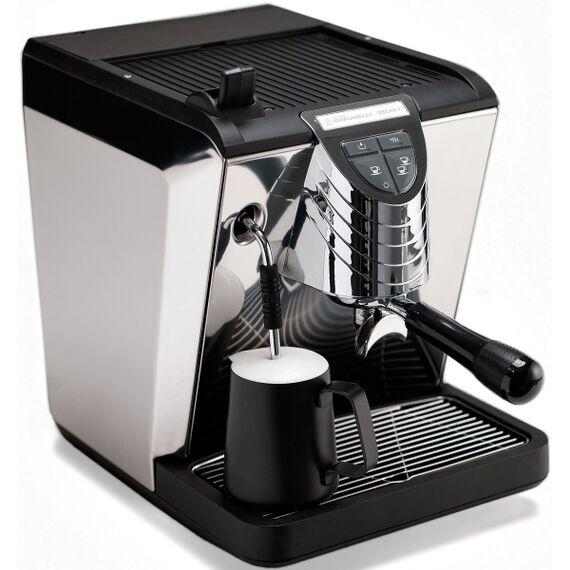 Nuova Simonelli Oscar II AD Black + prof. pressostat Кофемашина автомат, прессостат, черная, фото , изображение 3