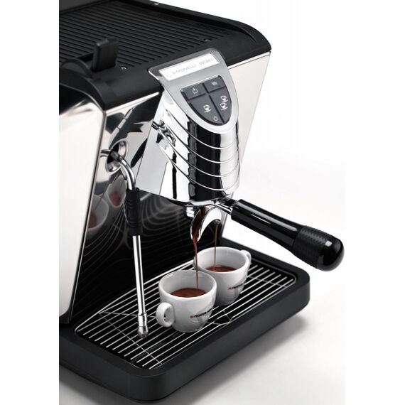 Nuova Simonelli Oscar II AD Black + prof. pressostat Кофемашина автомат, прессостат, черная, фото , изображение 6