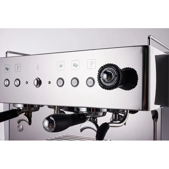 Lehehe E2 2gr рожковая кофемашина автомат 2 высокие группы белая, фото , изображение 5