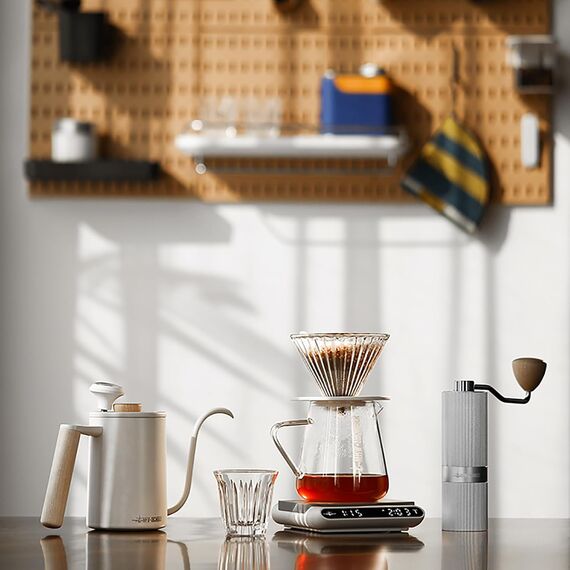 MHW-3BOMBER Подарочный набор для заваривания кофе M1 7 предметов белый, фото , изображение 2