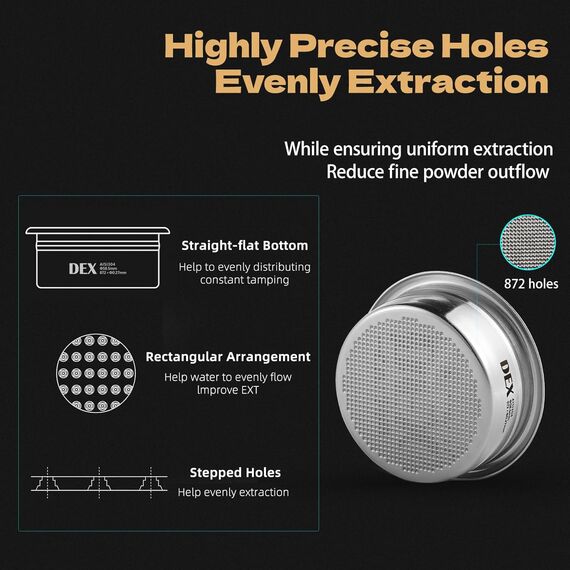 MHW-3BOMBER DEX Фильтр-корзина для эспрессо 22 г, фото , изображение 4