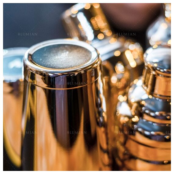 Lumian Kenko Boston Tin & Half Tin Шейкер 530/830 мл золото, фото , изображение 6