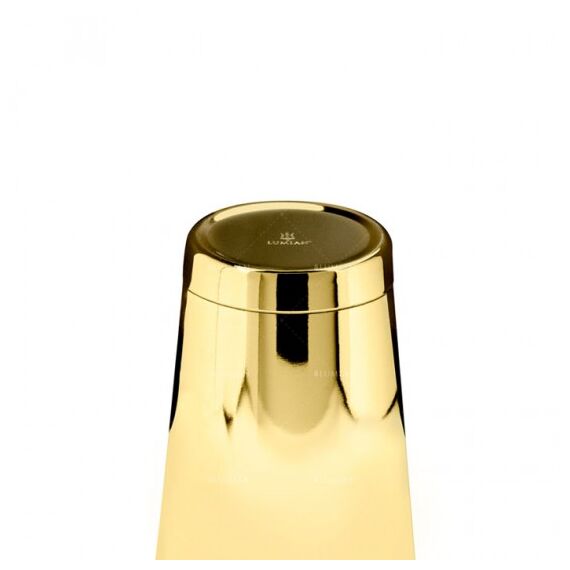 Lumian Kenko Boston Tin & Half Tin Шейкер 530/830 мл золото, фото , изображение 2
