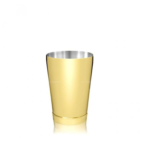 Lumian Kenko Boston Tin & Half Tin Шейкер 530/830 мл золото, фото , изображение 4