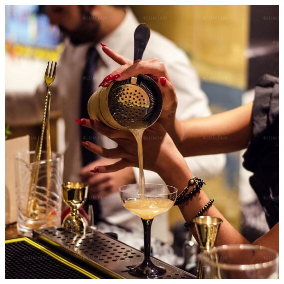 Lumian Kenko Boston Tin & Half Tin Шейкер 530/830 мл золото, фото , изображение 8