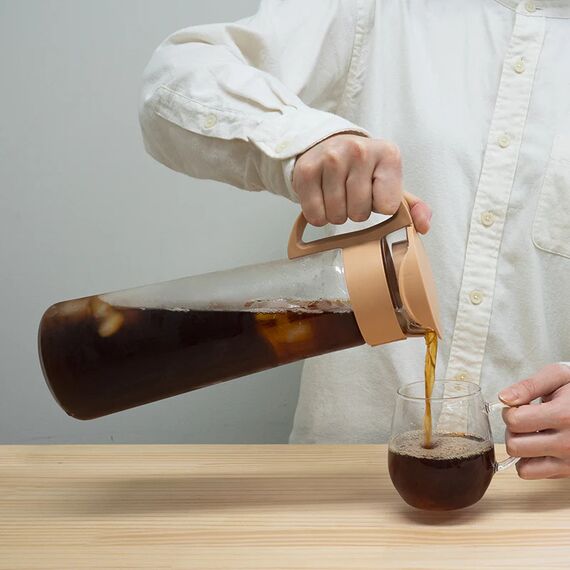 Hario Mizudashi Cold Brew Coffee Pot Заварник 600 мл мокко, фото , изображение 3