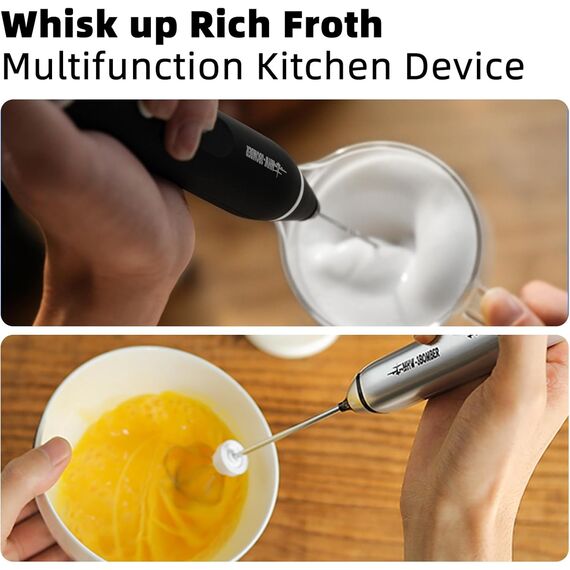 MHW-3BOMBER Капучинатор электрический черный, фото , изображение 7