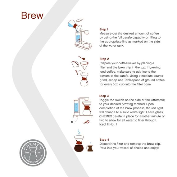 Marco Ottomatic Кофеварка для Кемекса, фото , изображение 5