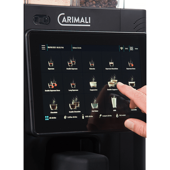 Carimali SilverAce Plus Суперавтоматическая кофемашина черная, фото , изображение 4