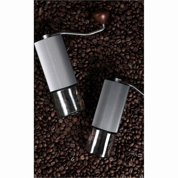 ZeroHero S02 Кофемолка ручная серебро, фото , изображение 4