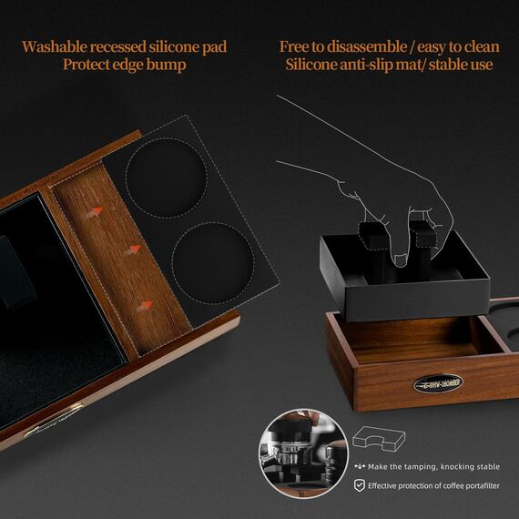 MHW-3BOMBER Flash Станция для темперовки с нок-боксом орех, фото , изображение 7