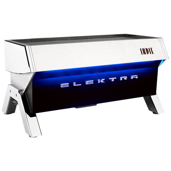 Elektra Indie 2gr Рожковая кофемашина автомат 2 высокие группы черный, фото , изображение 5