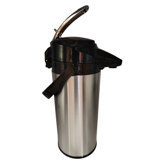 COFFF Термос 2,2 л с помпой металлическая колба, фото , изображение 3