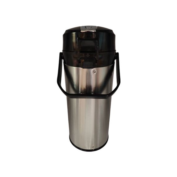 COFFF Термос 2,2 л с помпой металлическая колба, фото , изображение 5