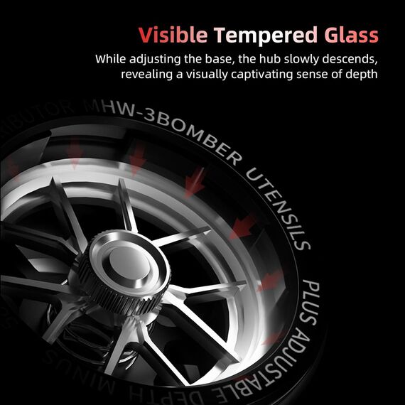 MHW-3BOMBER Infinite Yu Series Разравниватель D58.35 черный, фото , изображение 11