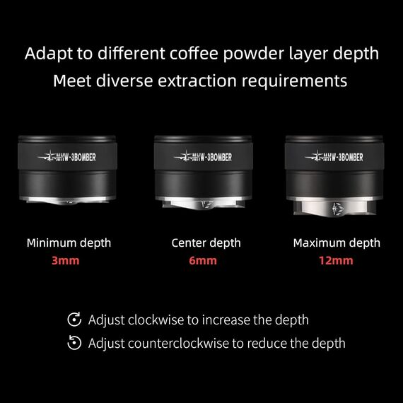 MHW-3BOMBER Infinite Yu Series Разравниватель D58.35 черный, фото , изображение 12