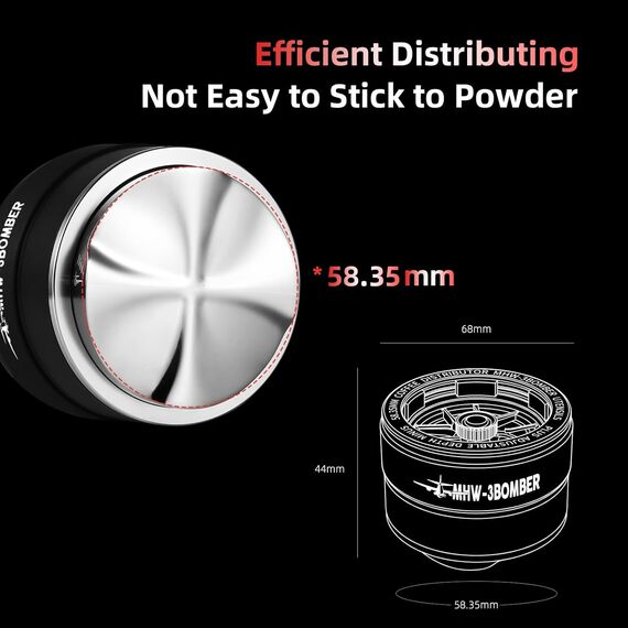 MHW-3BOMBER Infinite Yu Series Разравниватель D58.35 черный, фото , изображение 16