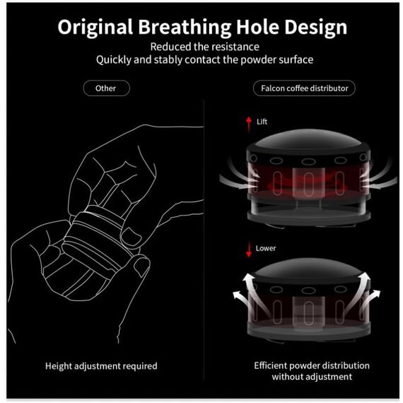 MHW-3BOMBER Falcon Gravity Разравниватель D58.35 черный, фото , изображение 14 MHW-3BOMBER Falcon Gravity Разравниватель D58.35 черный, фото , изображение 14