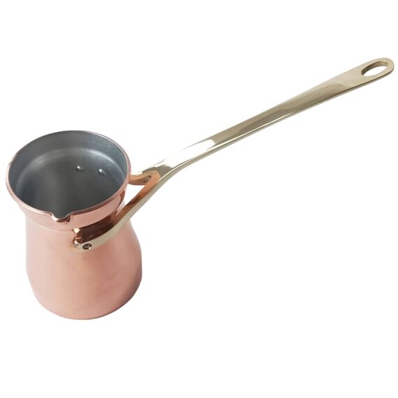 Станица M3G Турка медная с оловянным покрытием гладкая 225 мл, фото , изображение 4