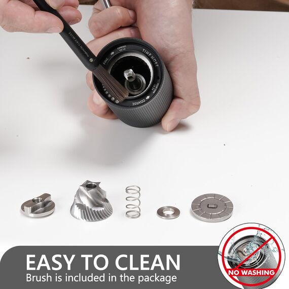 Timemore Chestnut C2s Кофемолка ручная черная, фото , изображение 4