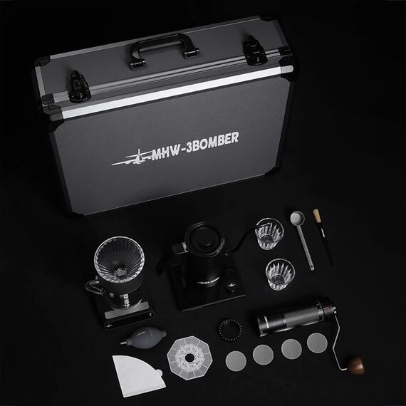 MHW-3BOMBER B-3 Tactical Подарочный набор для заваривания кофе 12 предметов черный, фото , изображение 5