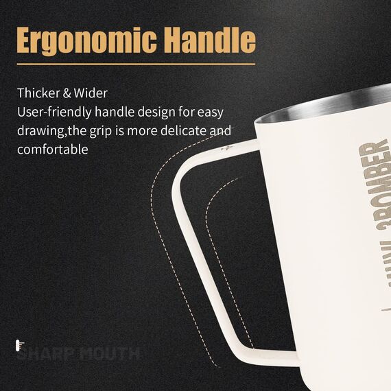 MHW-3BOMBER Milk Pitcher 3.0 Питчер 600 мл белый, фото , изображение 7 MHW-3BOMBER Milk Pitcher 3.0 Питчер 600 мл белый, фото , изображение 7