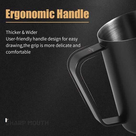 MHW-3BOMBER Milk Pitcher 3.0 Питчер 450 мл черный, фото , изображение 5