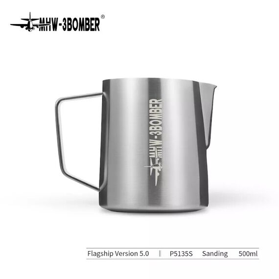 MHW-3BOMBER Milk Pitcher 5.0 Питчер 500 мл стальной матовый, фото 